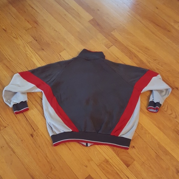 Vintage Zip Up Sweatshirt with Pockets - Picture 7 of 7